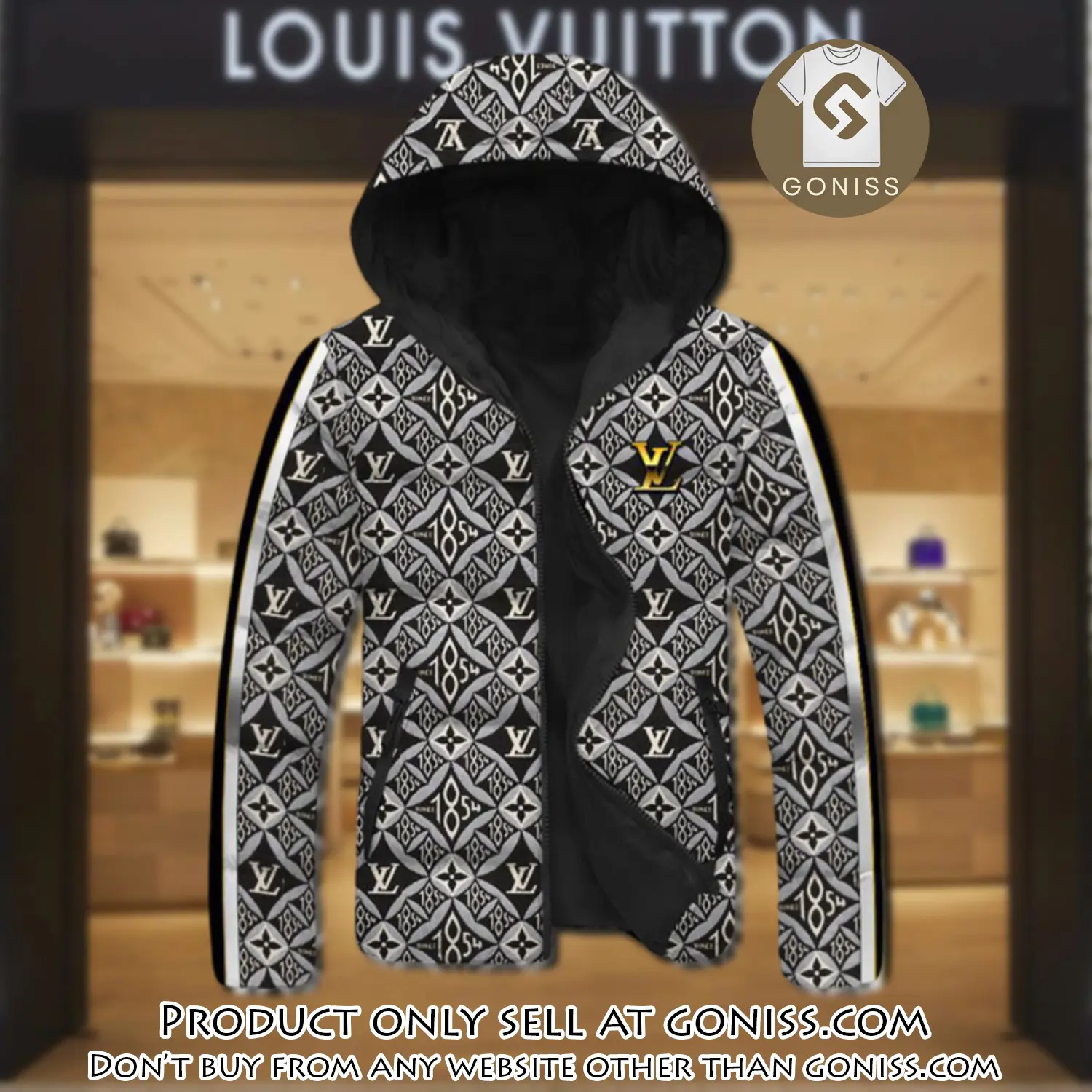 Louis vuitton downfilled coat ultralight down jacket outdoor jacket warm outwear dfj1017 gn0813921